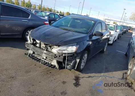 2016 Nissan Sentra S from USA, damaged, VIN 3N1AB7AP9GY282127